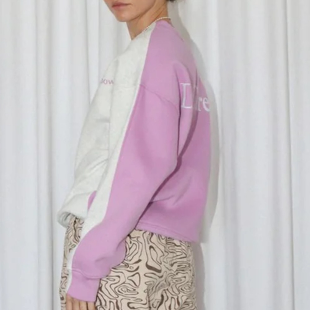 NWT🩷Bailey Rose Don’t Know, Don’t Care Crewneck XS - Picture 8 of 8